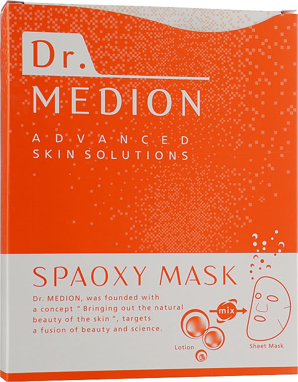Листова маска wow-ефект Spaoxy CO2 Sheet Mask